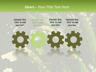 A Plate Of Asparagus With Parmesan Cheese On Top PowerPoint Template