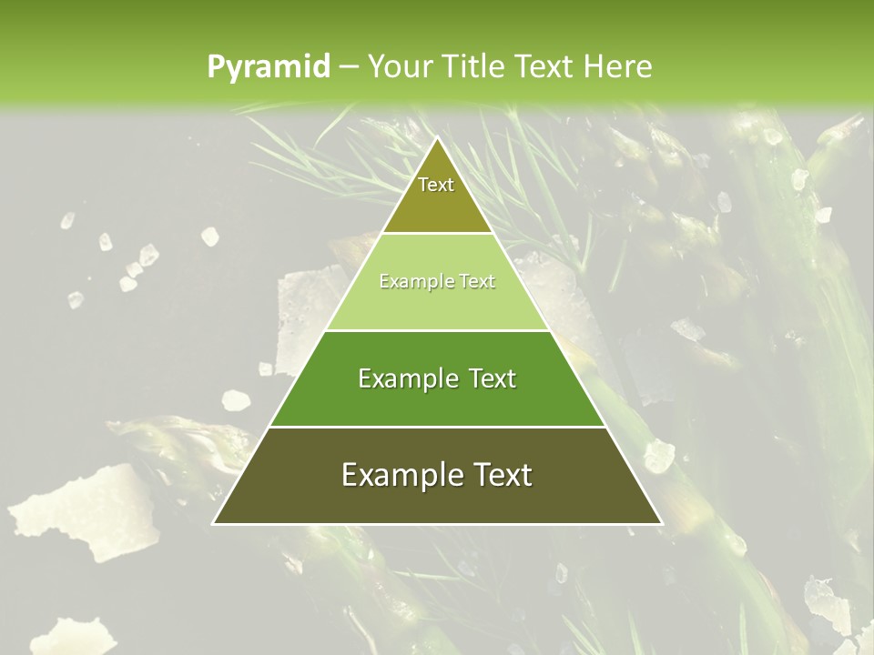 A Plate Of Asparagus With Parmesan Cheese On Top PowerPoint Template