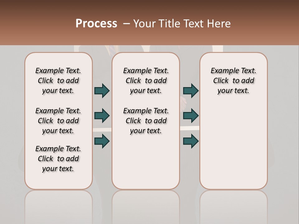 A Man In A Suit Holding Up A Picture Of Himself PowerPoint Template