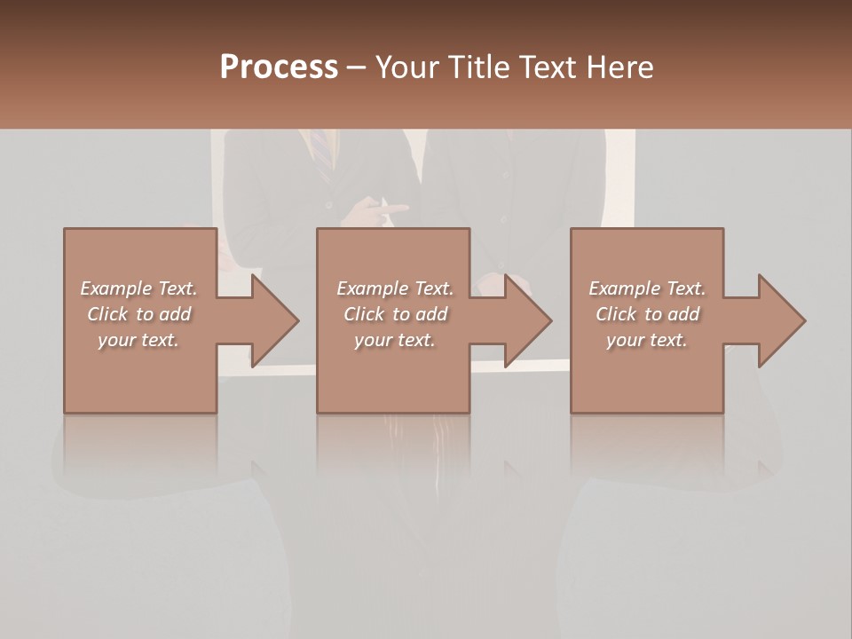 A Man In A Suit Holding Up A Picture Of Himself PowerPoint Template