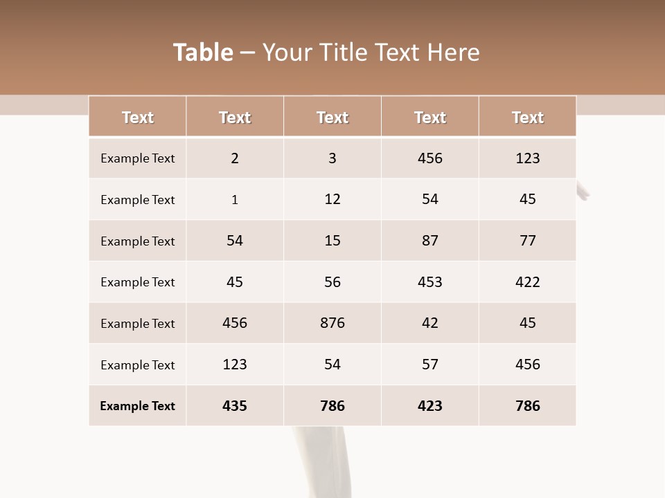 A Man In A White Shirt Is Dancing PowerPoint Template