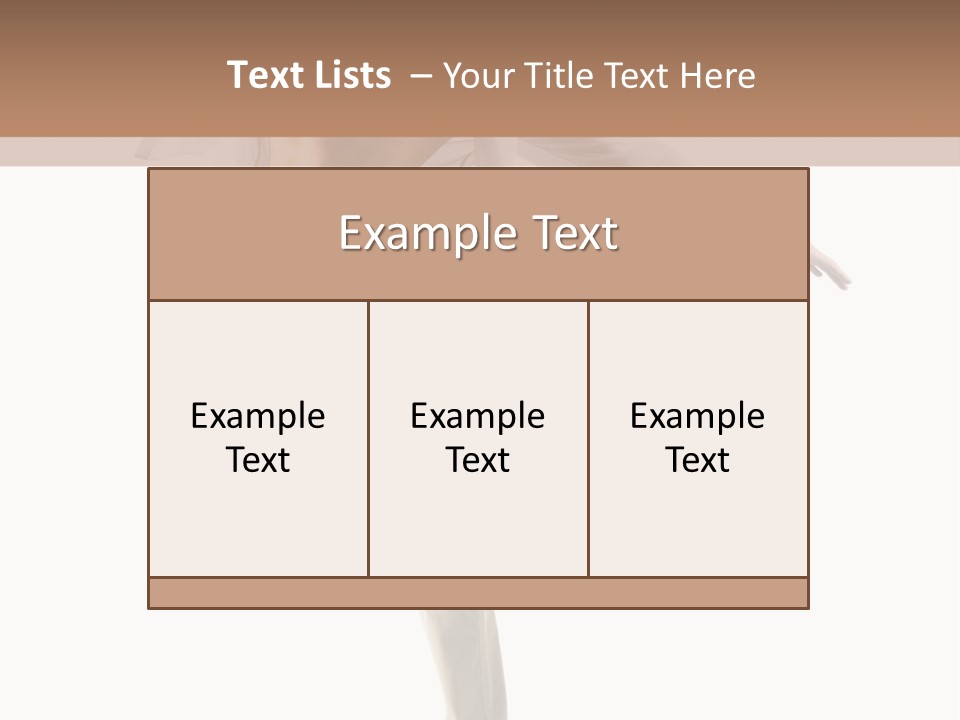 A Man In A White Shirt Is Dancing PowerPoint Template