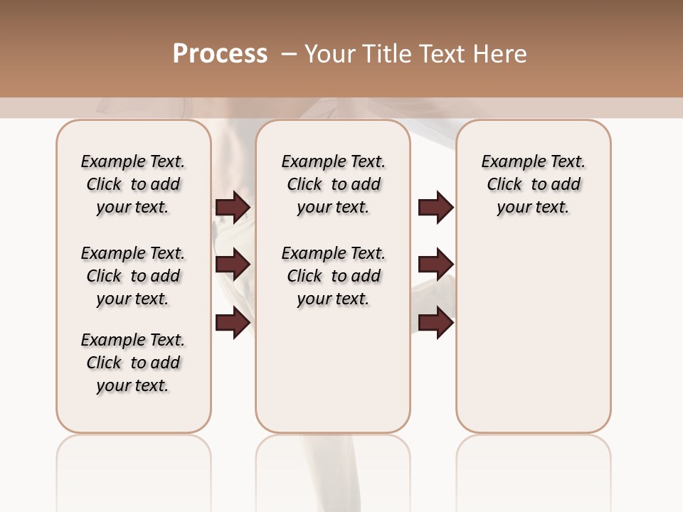 A Man In A White Shirt Is Dancing PowerPoint Template