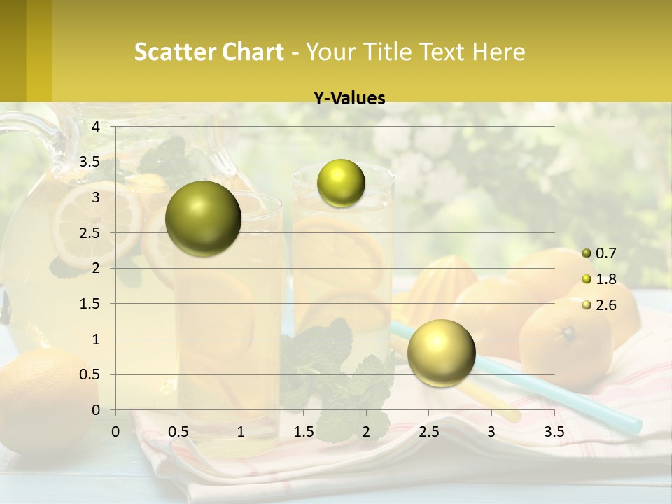A Pitcher Of Lemonade Next To A Pitcher Of Lemonade PowerPoint Template
