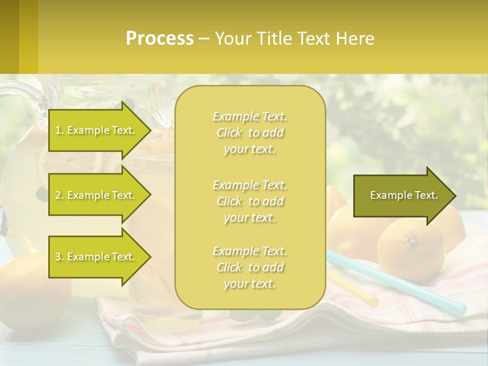 A Pitcher Of Lemonade Next To A Pitcher Of Lemonade PowerPoint Template