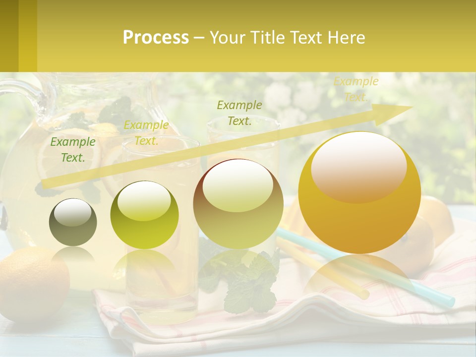 A Pitcher Of Lemonade Next To A Pitcher Of Lemonade PowerPoint Template