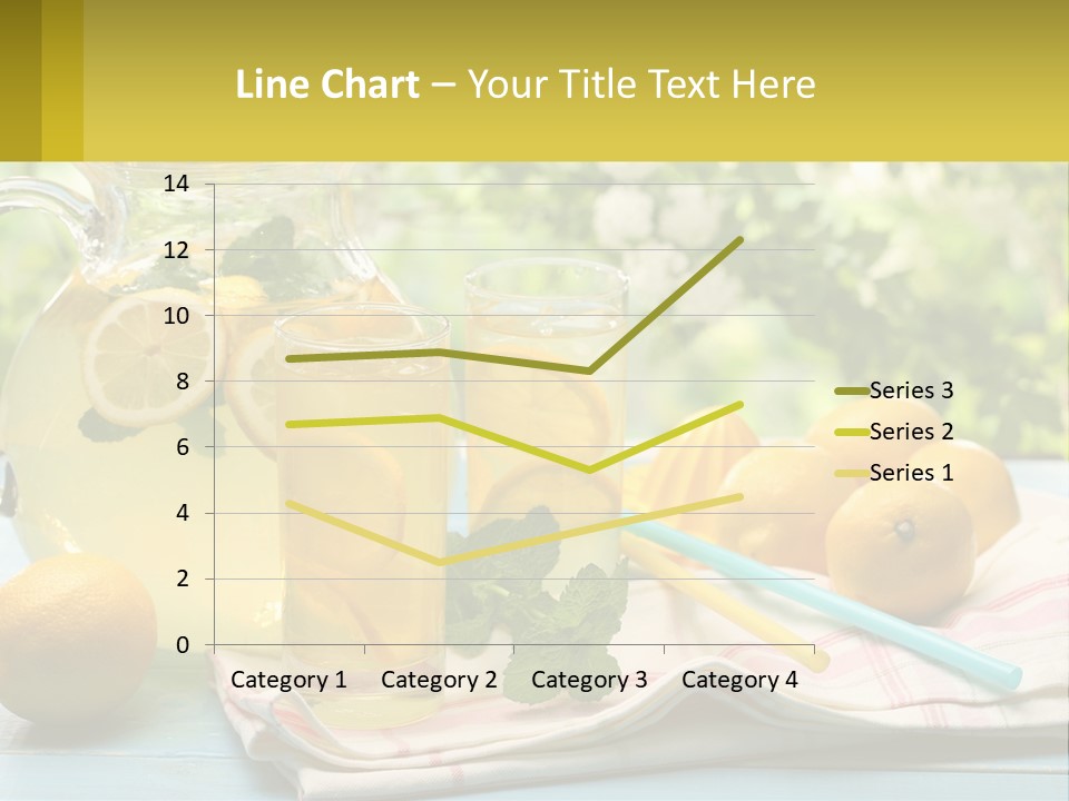 A Pitcher Of Lemonade Next To A Pitcher Of Lemonade PowerPoint Template