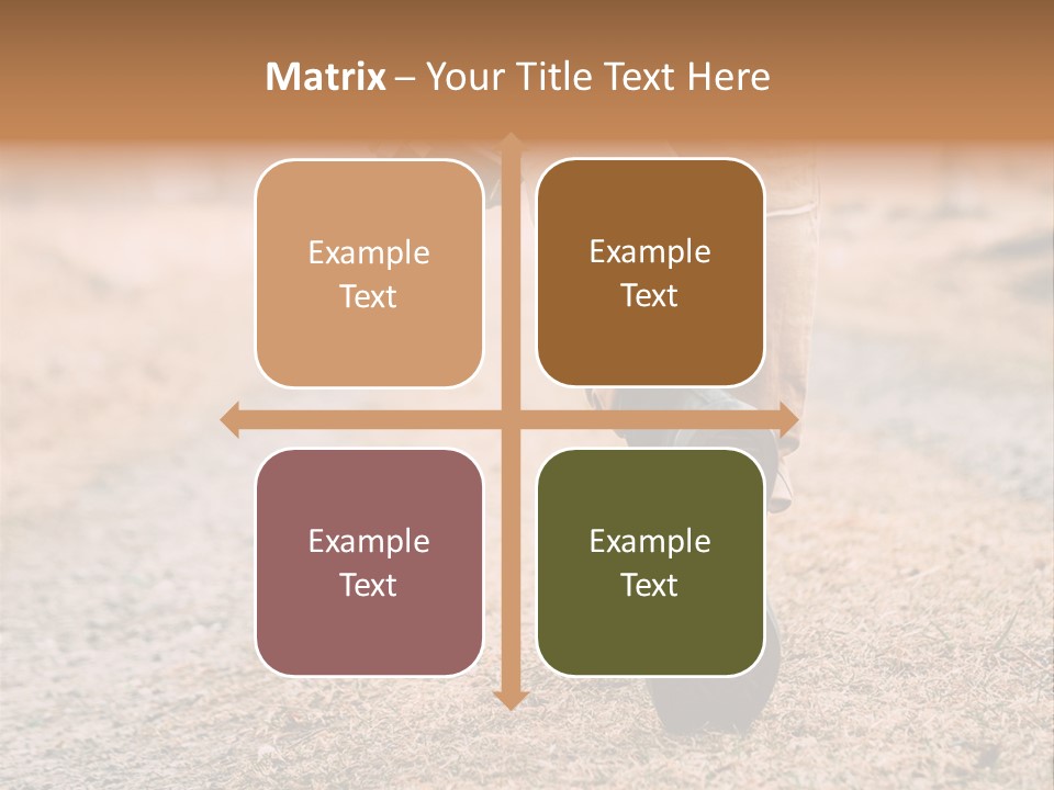 A Person Walking Down A Dirt Road Holding A Cup Of Coffee PowerPoint Template