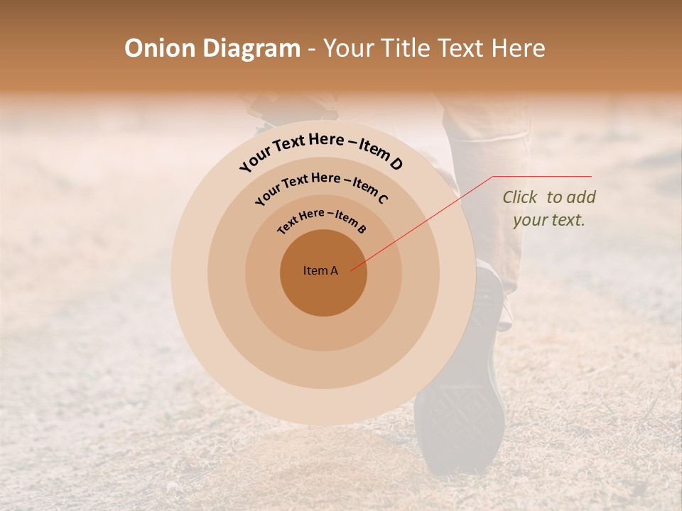 A Person Walking Down A Dirt Road Holding A Cup Of Coffee PowerPoint Template