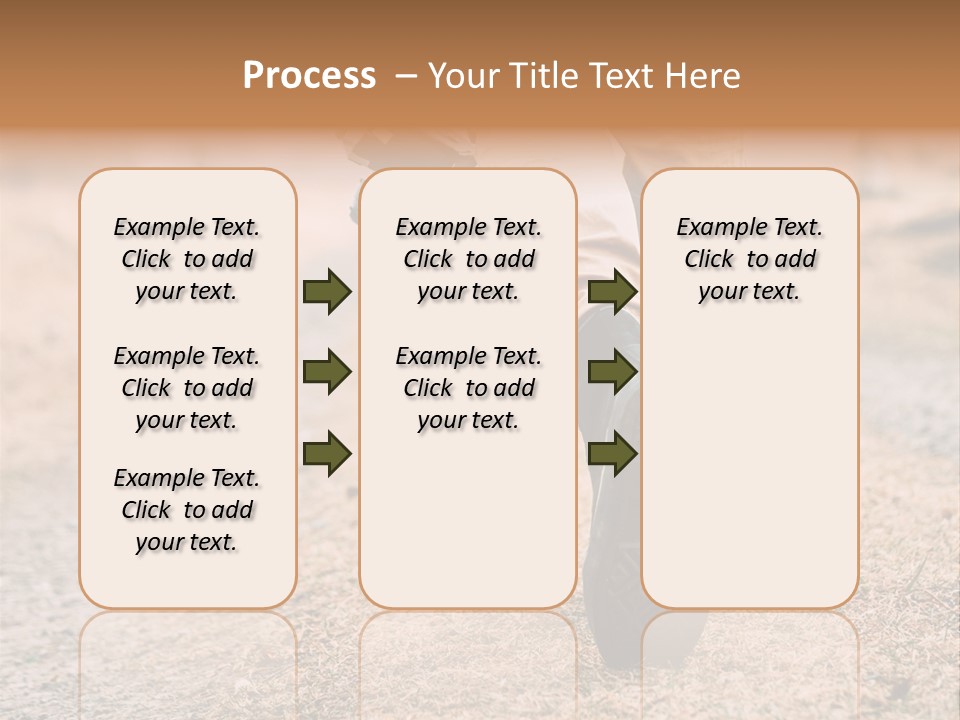 A Person Walking Down A Dirt Road Holding A Cup Of Coffee PowerPoint Template