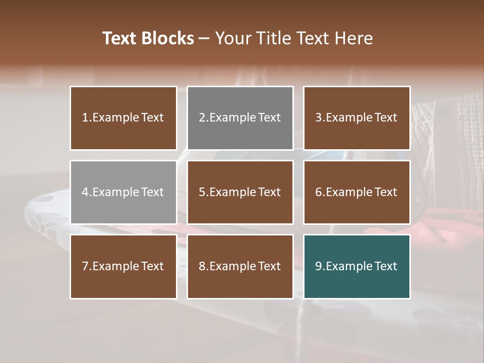 A Woman Ironing A Red And White Iron On A Ironing Board PowerPoint Template