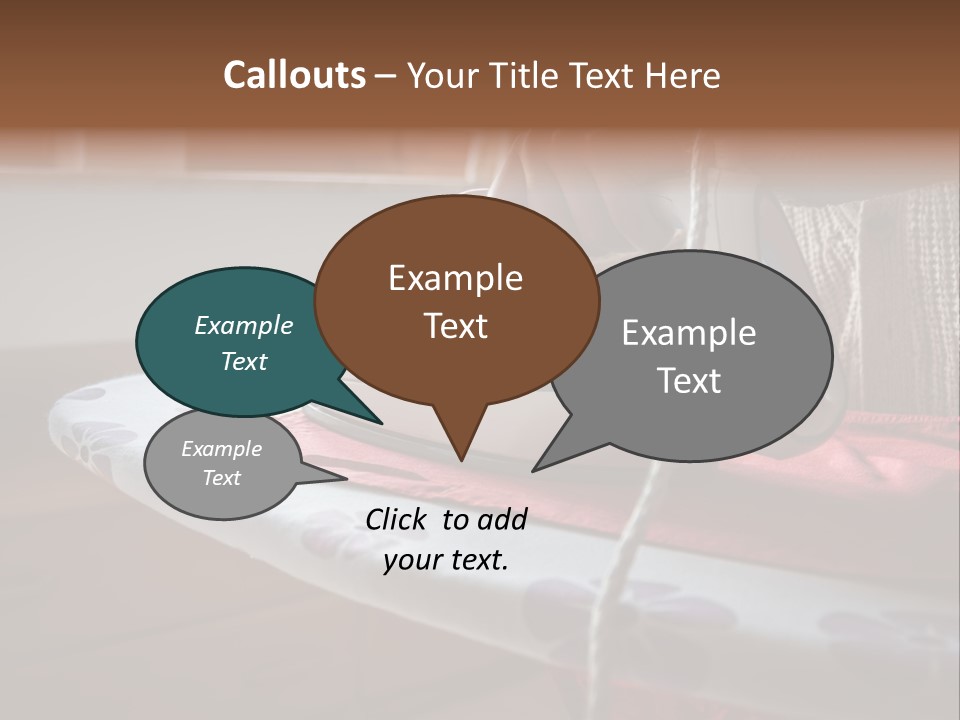 A Woman Ironing A Red And White Iron On A Ironing Board PowerPoint Template