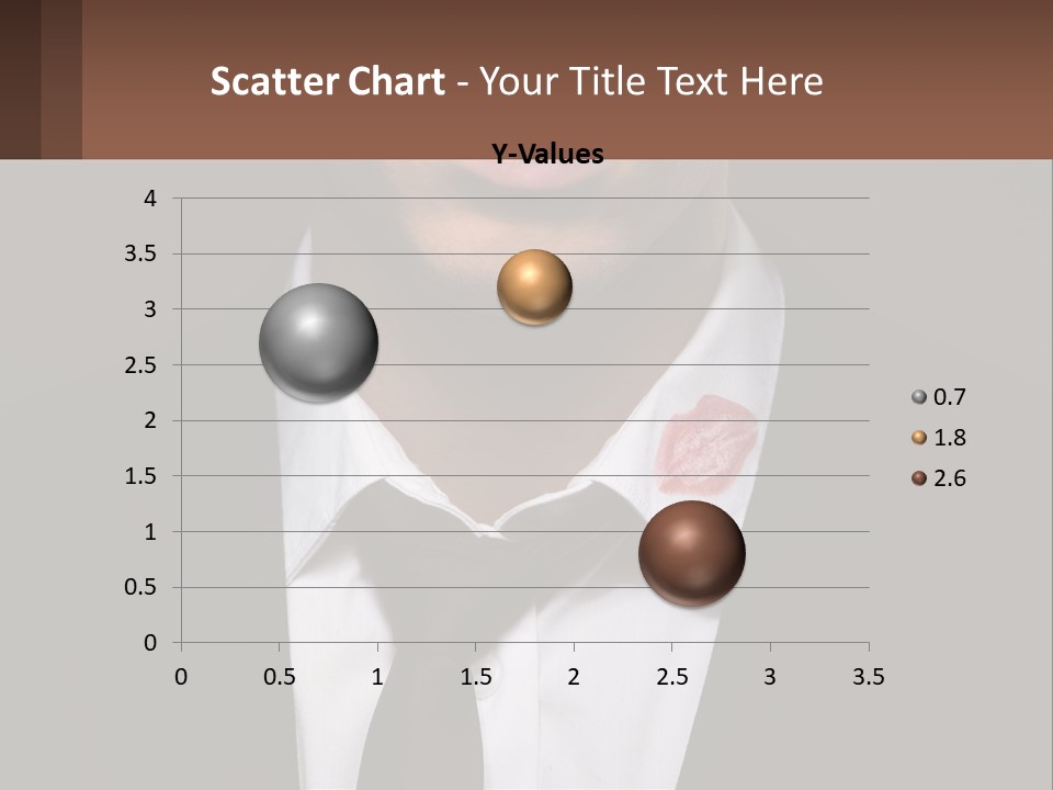 A Man In A Suit And Tie With A Name Tag PowerPoint Template