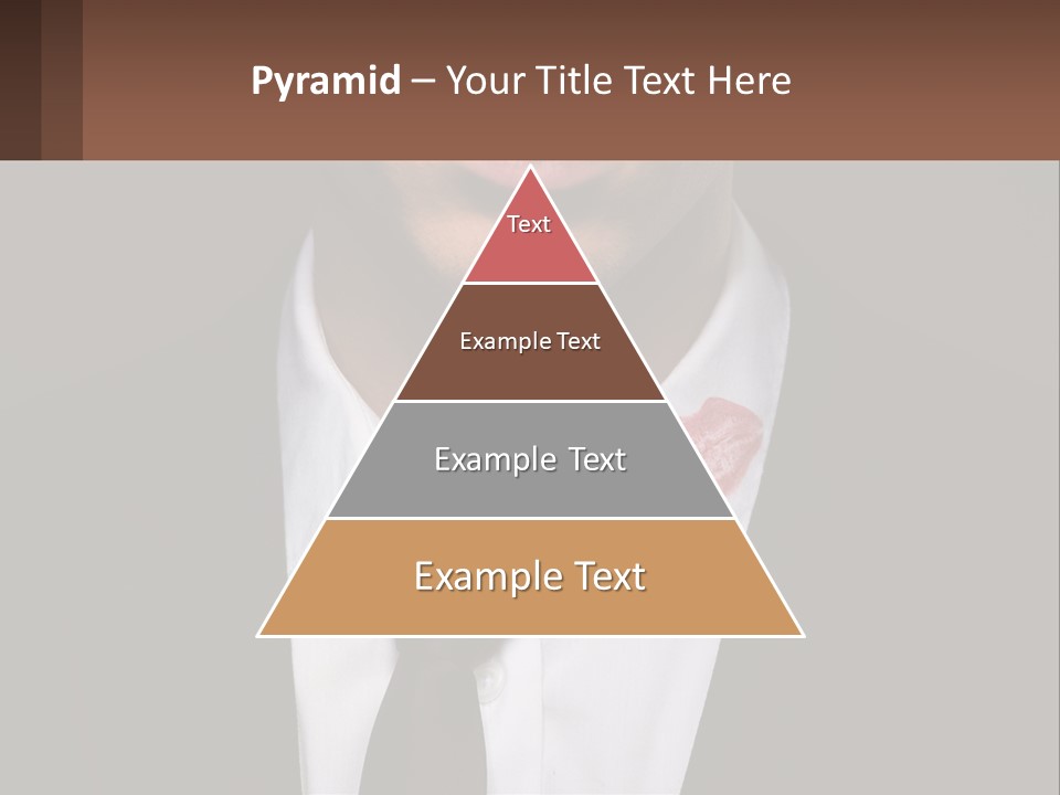 A Man In A Suit And Tie With A Name Tag PowerPoint Template