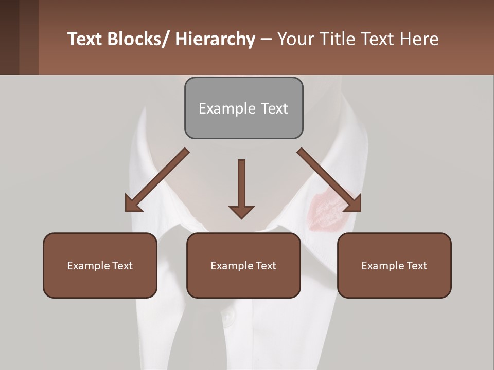 A Man In A Suit And Tie With A Name Tag PowerPoint Template