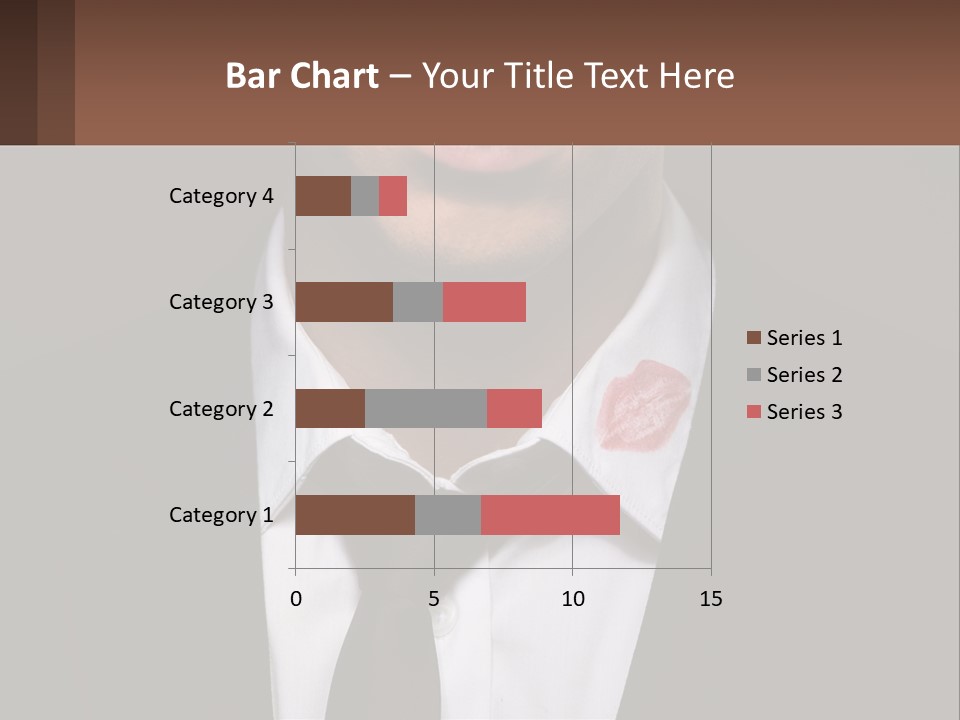 A Man In A Suit And Tie With A Name Tag PowerPoint Template