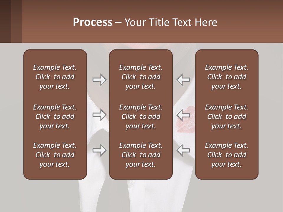 A Man In A Suit And Tie With A Name Tag PowerPoint Template