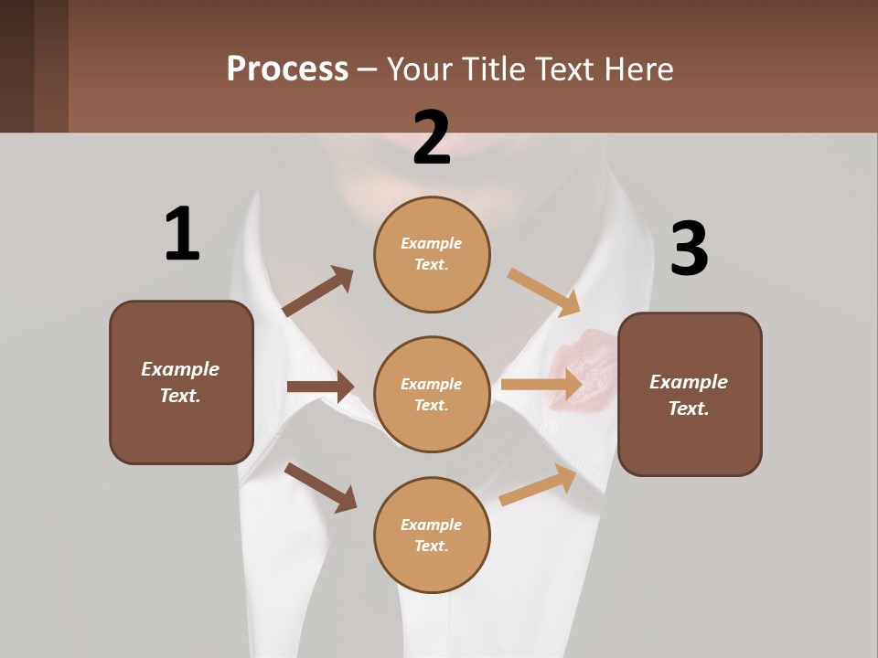 A Man In A Suit And Tie With A Name Tag PowerPoint Template