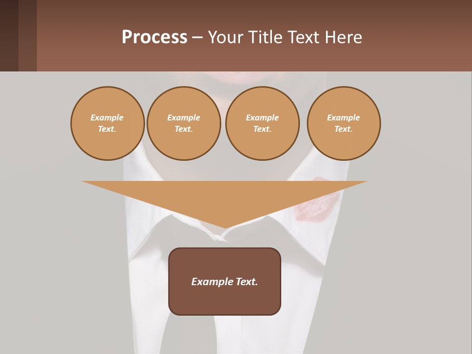 A Man In A Suit And Tie With A Name Tag PowerPoint Template