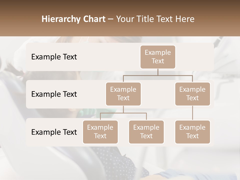 A Young Girl Getting Her Teeth Checked By A Dentist PowerPoint Template