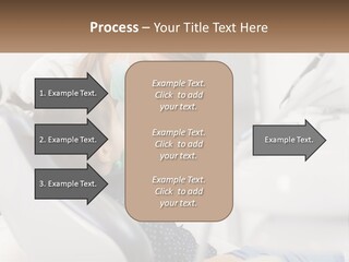 A Young Girl Getting Her Teeth Checked By A Dentist PowerPoint Template