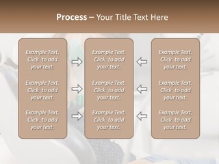 A Young Girl Getting Her Teeth Checked By A Dentist PowerPoint Template