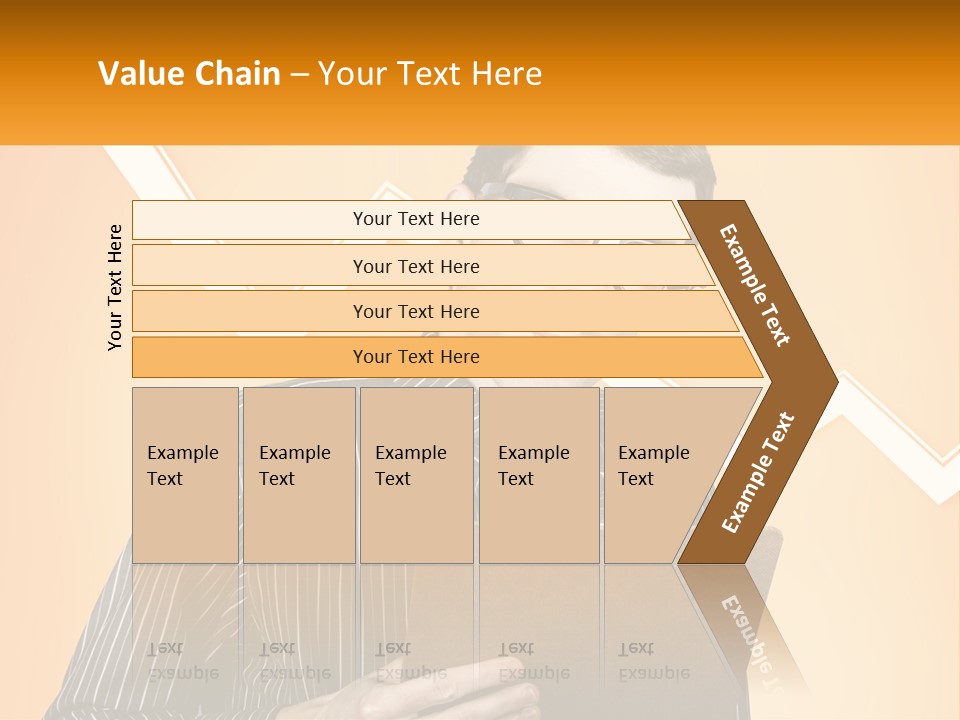 A Man Holding A Clipboard And Pen In His Hand PowerPoint Template