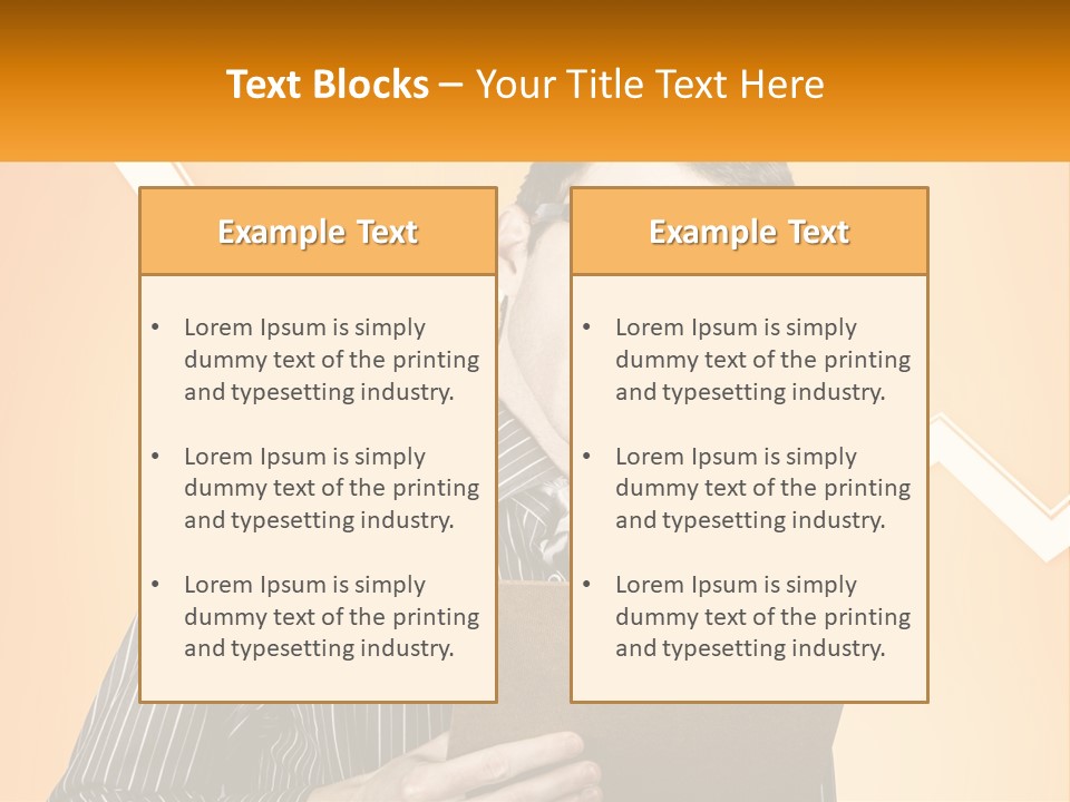A Man Holding A Clipboard And Pen In His Hand PowerPoint Template