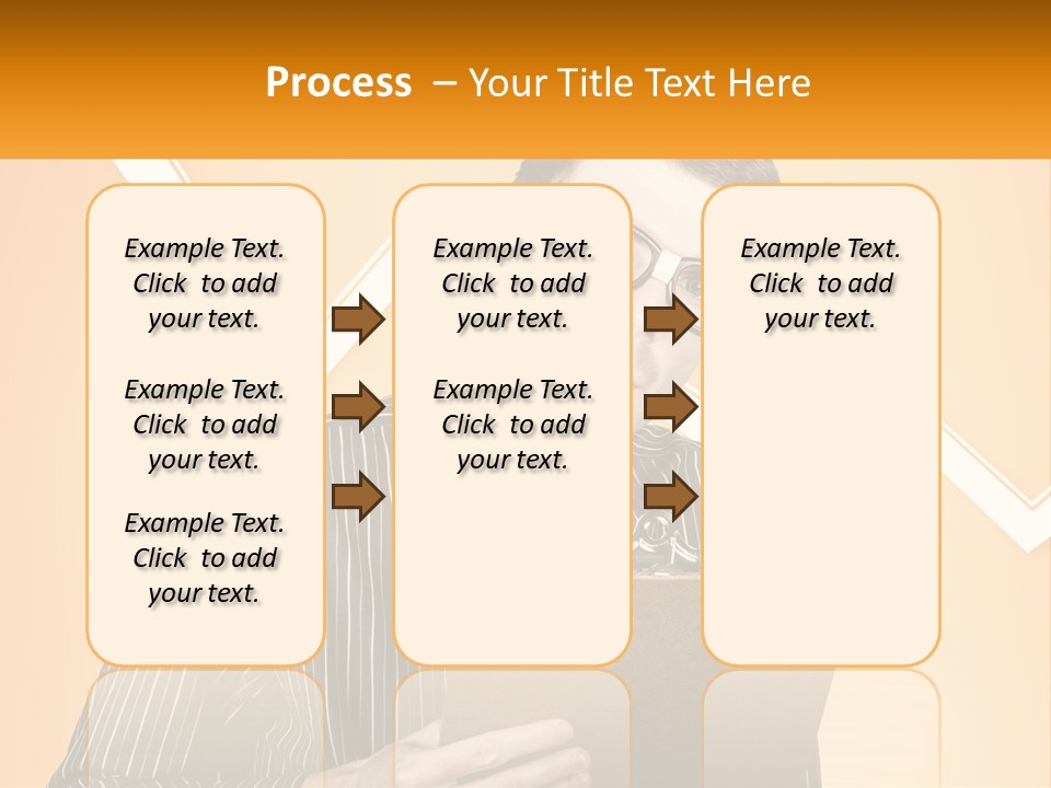 A Man Holding A Clipboard And Pen In His Hand PowerPoint Template