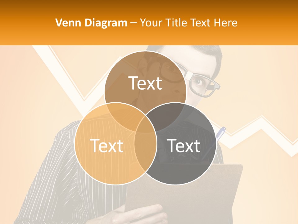 A Man Holding A Clipboard And Pen In His Hand PowerPoint Template