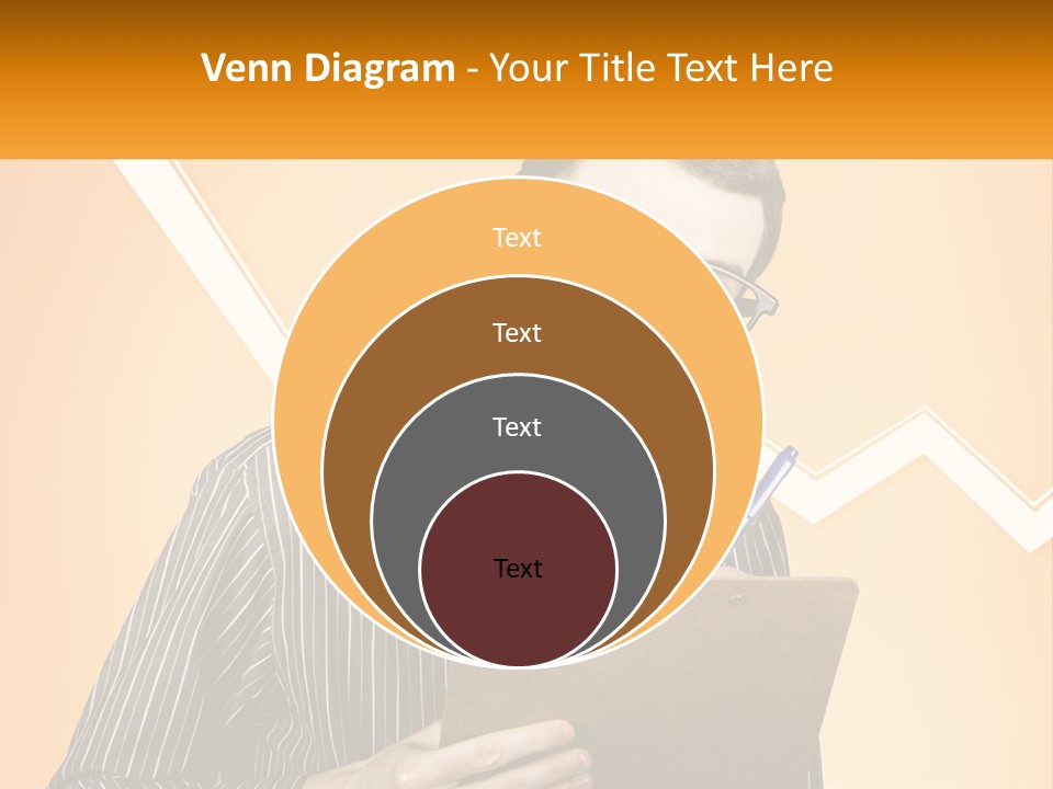 A Man Holding A Clipboard And Pen In His Hand PowerPoint Template