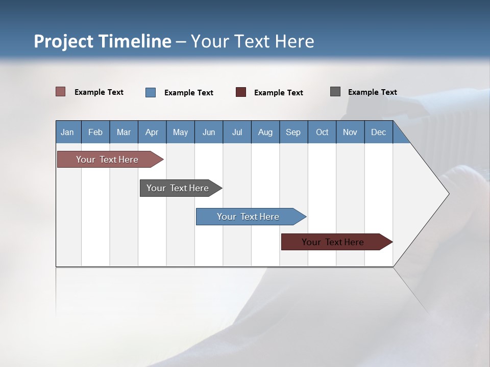 A Person Holding A Gun In Their Hand PowerPoint Template