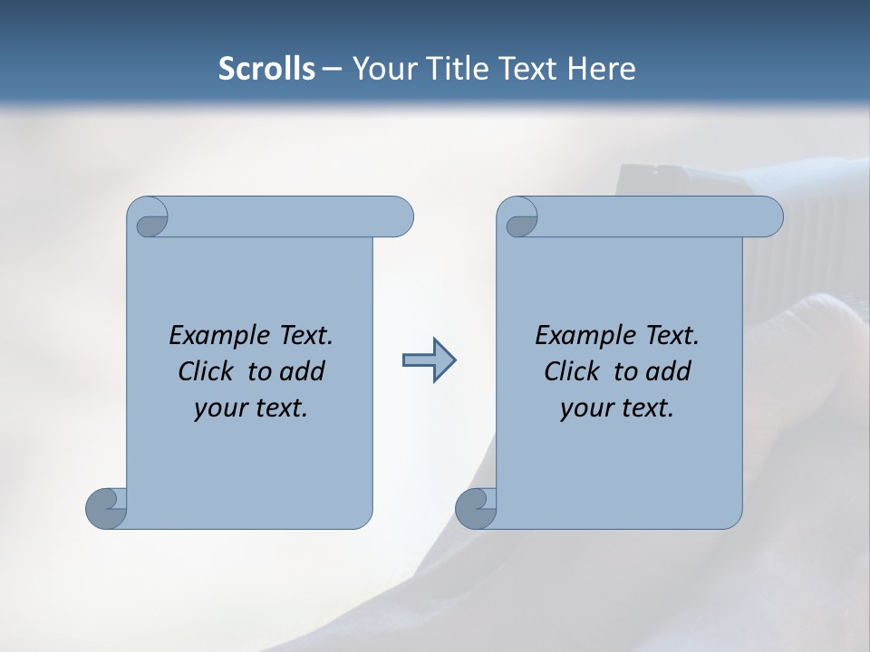 A Person Holding A Gun In Their Hand PowerPoint Template