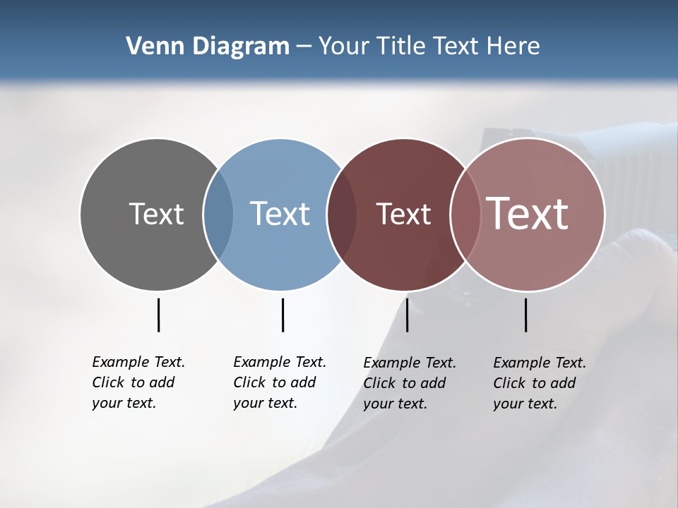 A Person Holding A Gun In Their Hand PowerPoint Template
