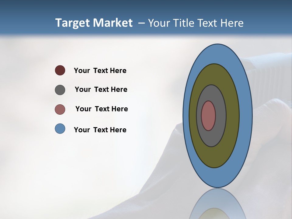 A Person Holding A Gun In Their Hand PowerPoint Template