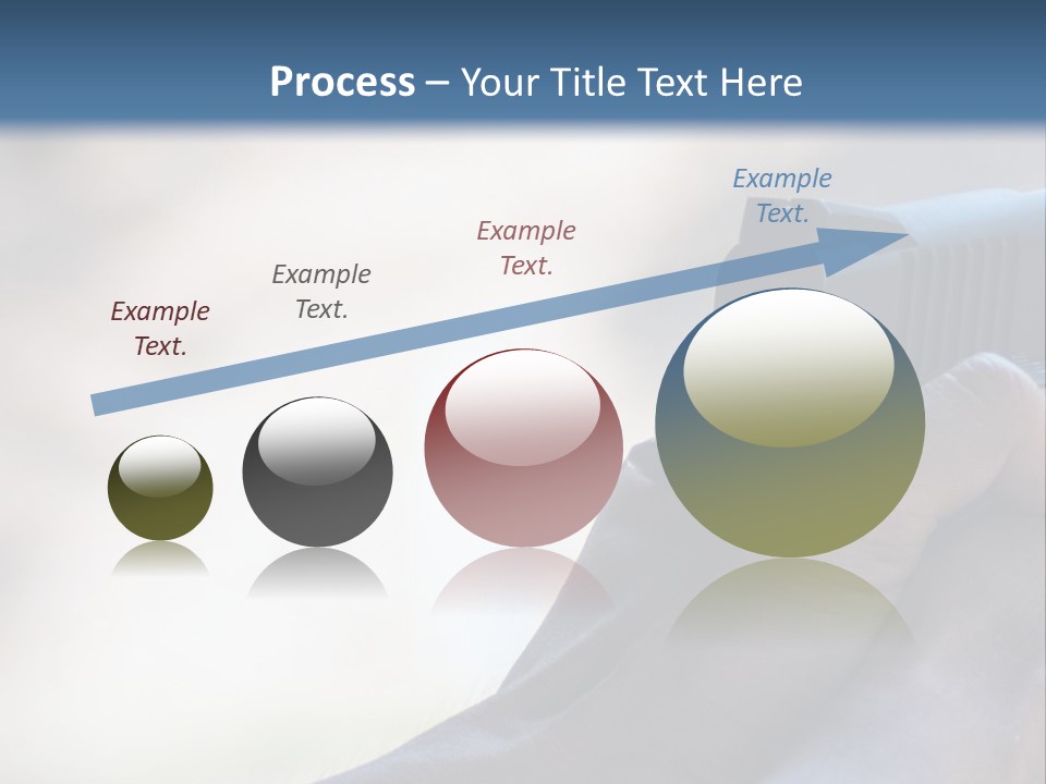 A Person Holding A Gun In Their Hand PowerPoint Template