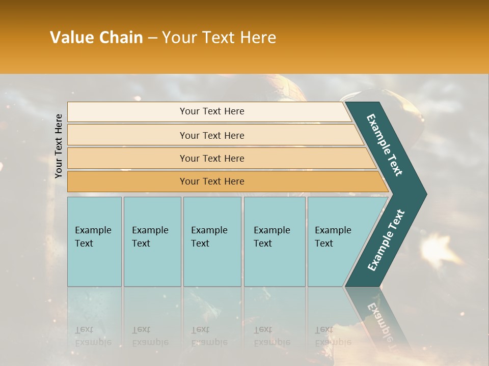 A Man In A Gas Mask Holding A Gun PowerPoint Template