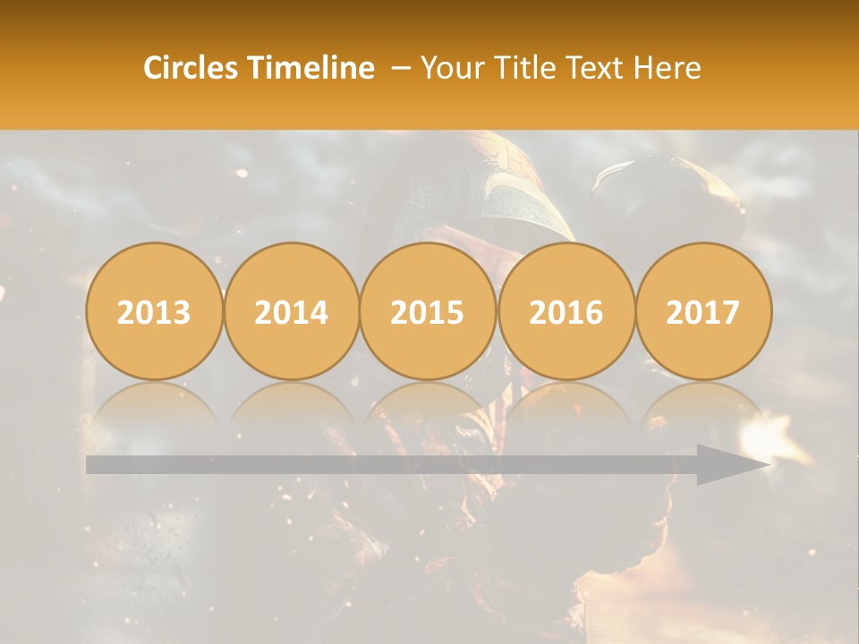 A Man In A Gas Mask Holding A Gun PowerPoint Template