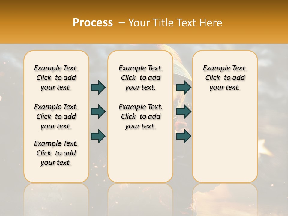 A Man In A Gas Mask Holding A Gun PowerPoint Template