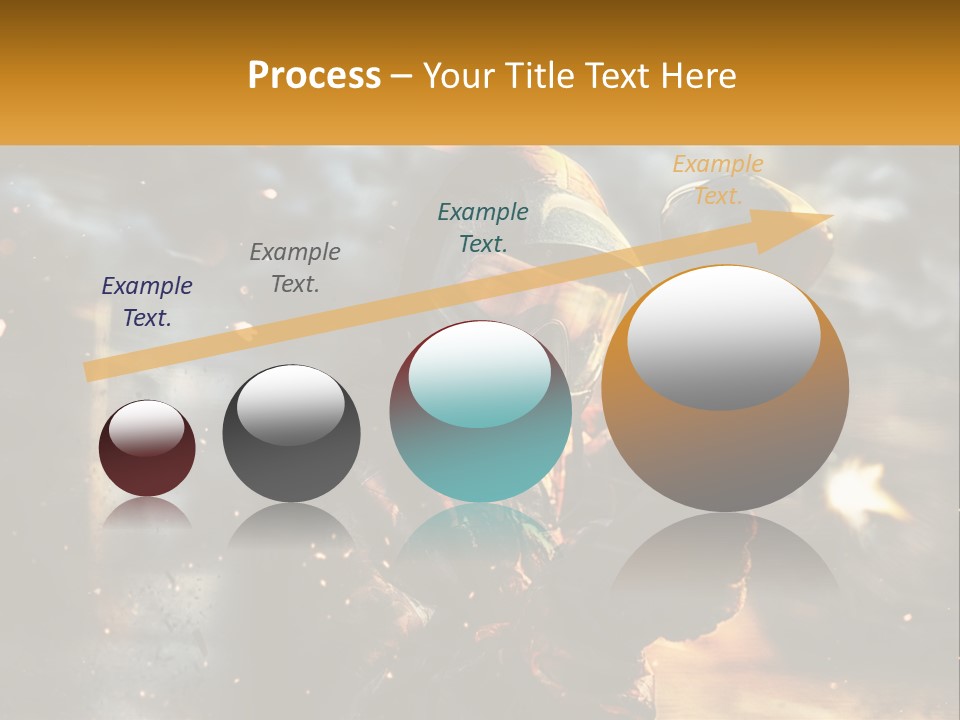 A Man In A Gas Mask Holding A Gun PowerPoint Template