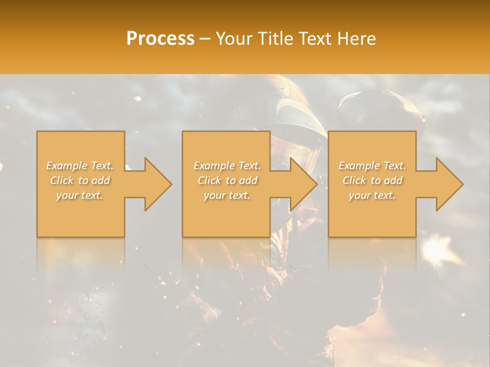 A Man In A Gas Mask Holding A Gun PowerPoint Template