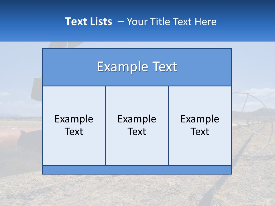 A Pipe In The Middle Of A Desert With A Sky Background PowerPoint Template