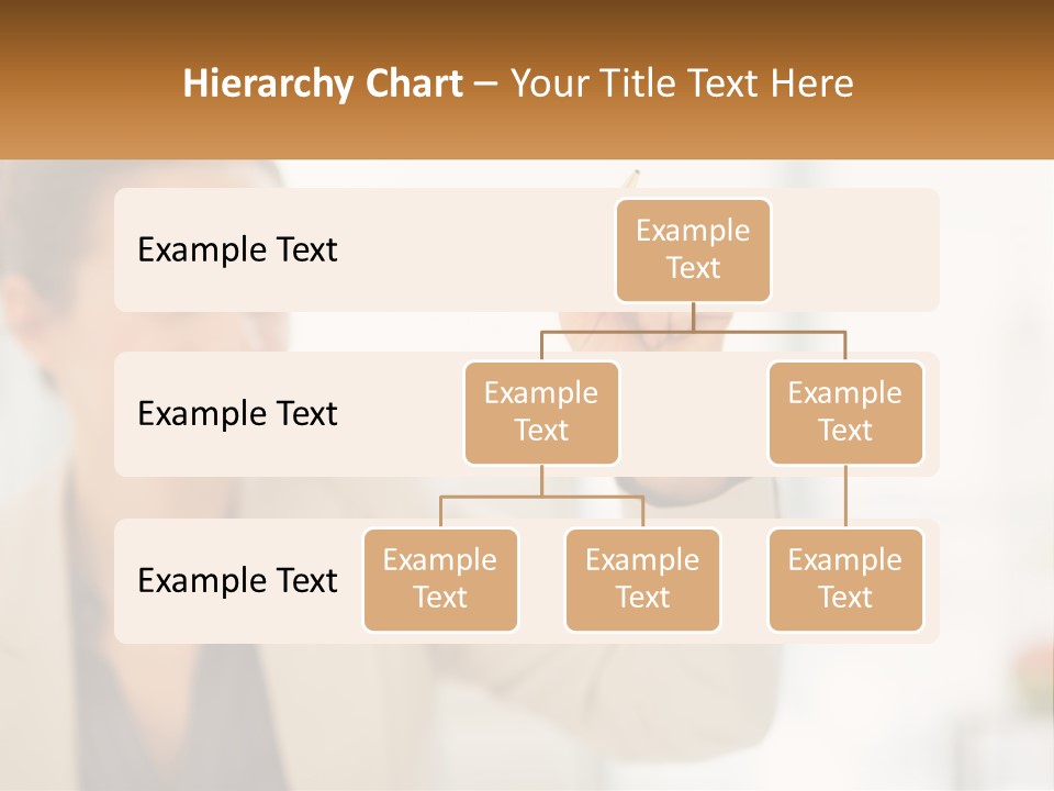 A Woman Writing On A Board With A Marker PowerPoint Template