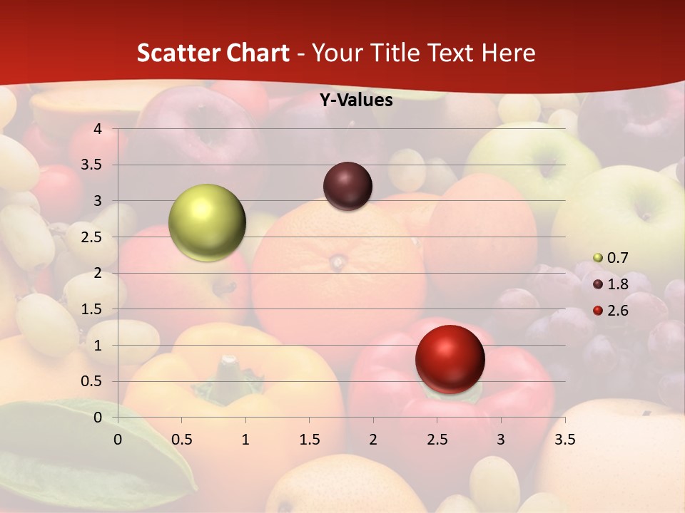 A Bunch Of Different Types Of Fruits And Vegetables PowerPoint Template