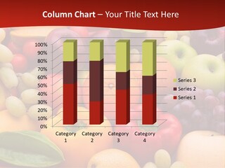 A Bunch Of Different Types Of Fruits And Vegetables PowerPoint Template