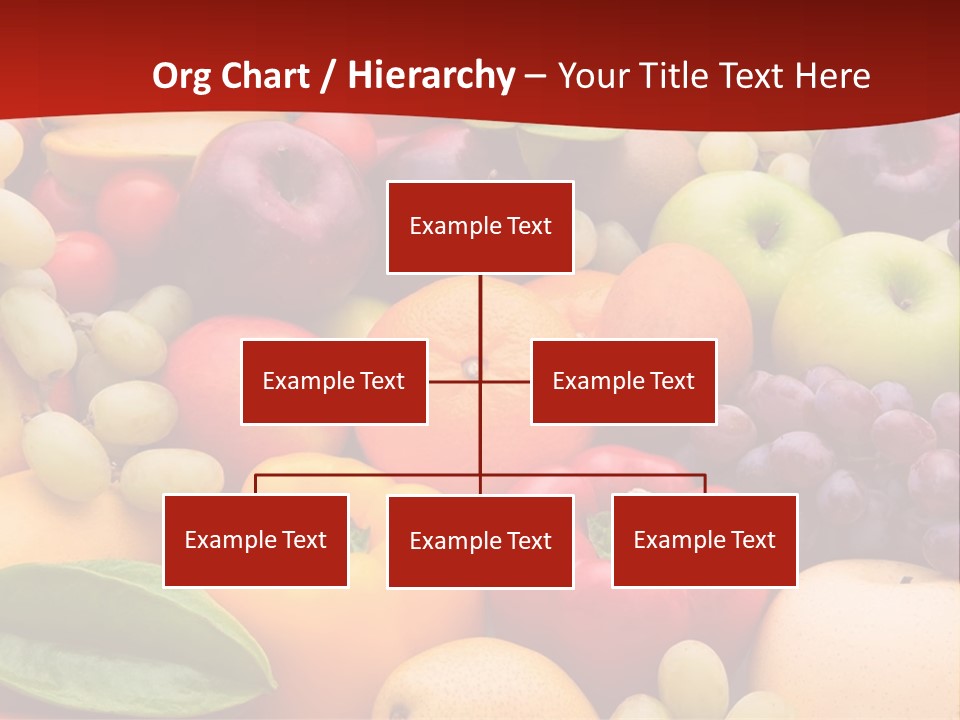 A Bunch Of Different Types Of Fruits And Vegetables PowerPoint Template