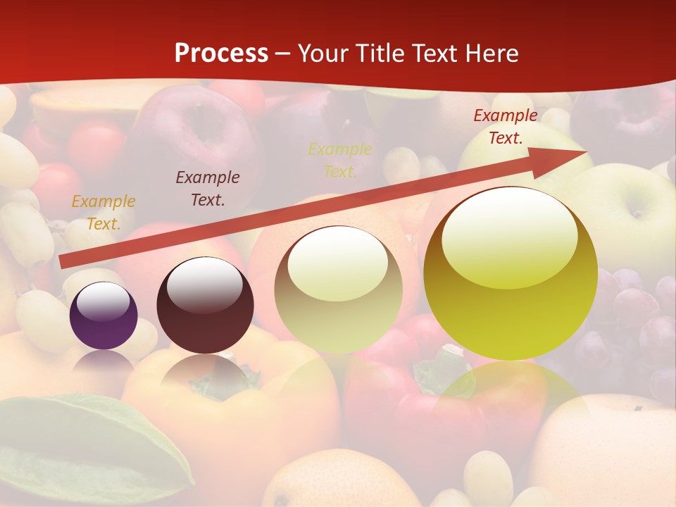 A Bunch Of Different Types Of Fruits And Vegetables PowerPoint Template