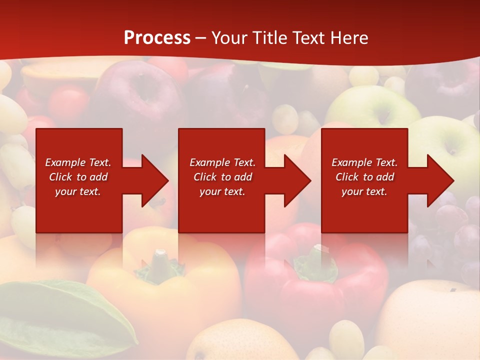 A Bunch Of Different Types Of Fruits And Vegetables PowerPoint Template