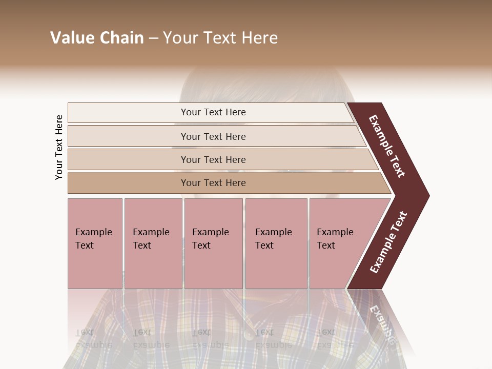 A Young Boy Is Smiling For The Camera PowerPoint Template