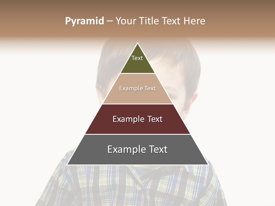 A Young Boy Is Smiling For The Camera PowerPoint Template
